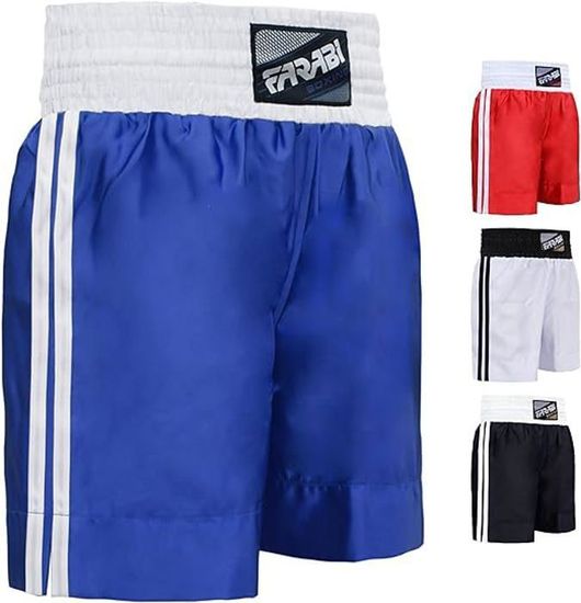 Short De Boxe Enfant Runhomal Muay Thai Kickboxing - Garçon Fille 5-16 Ans, Respirant Et Confortable