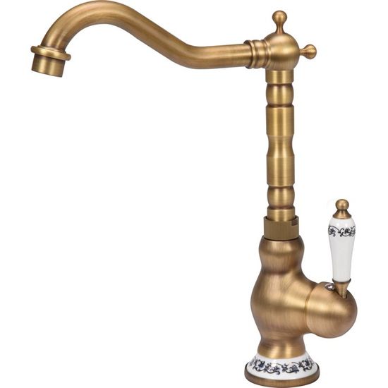 Robinet rabattable bronze Paffoni GASTON – Chic rétro