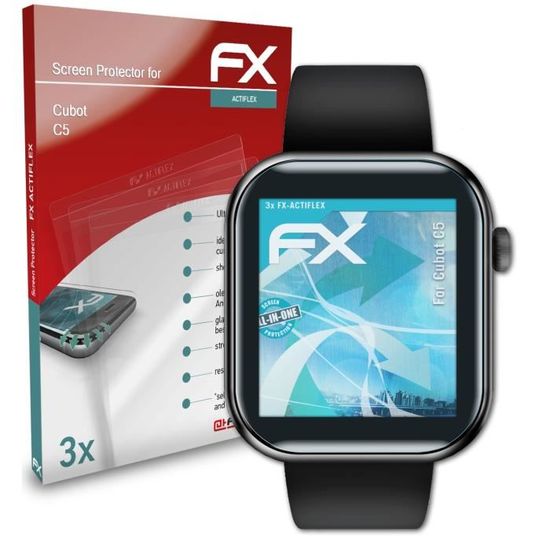 atFoliX 2x Screen Protector voor Huion Kamvas 22 Plus mat&schokbestendig
