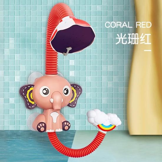QWZ jouets de bain à pulvérisation d'eau bébé salle de bain baignoire  robinet douche jouets