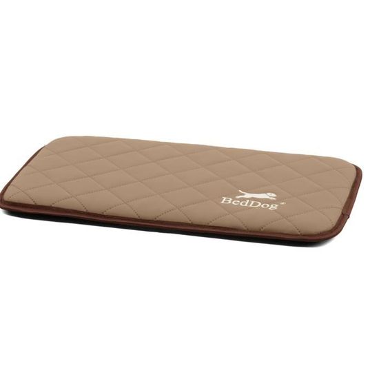 BedDog NELLY, grand tapis pour chien, lit pour chien [S env. 50x30cm, SMART (brun clair)]