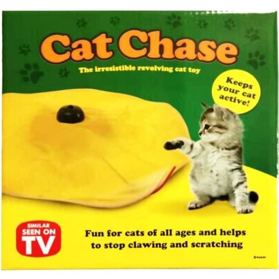 Jouet pour chat de la souris infiltration électronique Le jeu sous forme de tapis souris pour chat pour les chats de tous âges