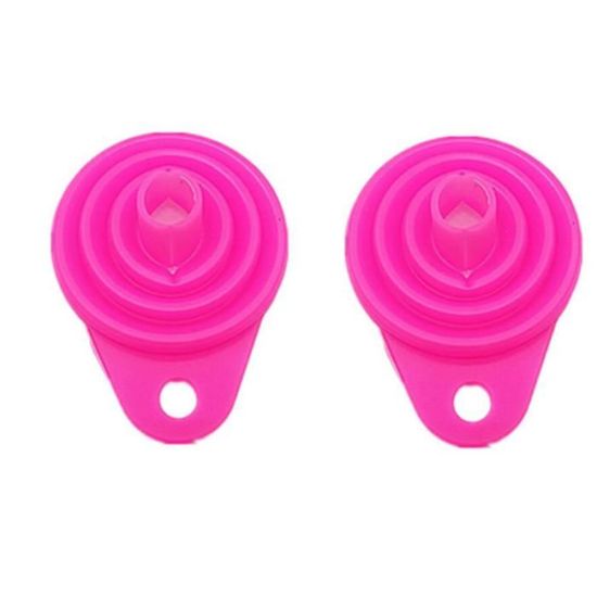 Passoire,Entonnoir à col Long télescopique pliable en Silicone, Mini entonnoir créatif pour la