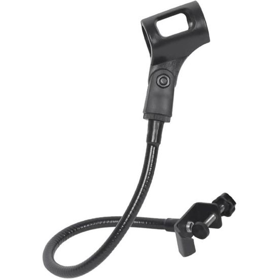 Support Téléphone Flexible Col De Cygne - Bras 80 Cm, Pince Forte, Rotation 360°, Alliage Magnésium, Pour Lit, Bureau, Voyage