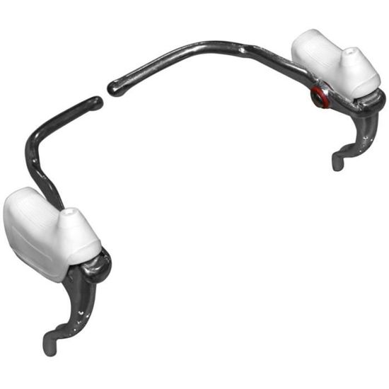 Levier de ein double de route de 22.2mm, levier de ein auxiliaire, poignée à double commande, vélo de course, vélo de sport, levier de ein en aluminium