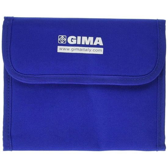 Gima S.p.a 1480 E2 Sac Rectangulaire Avec Fenêtre Et Velcro - Vert, Dimensions 28 X 12 X 10 Cm