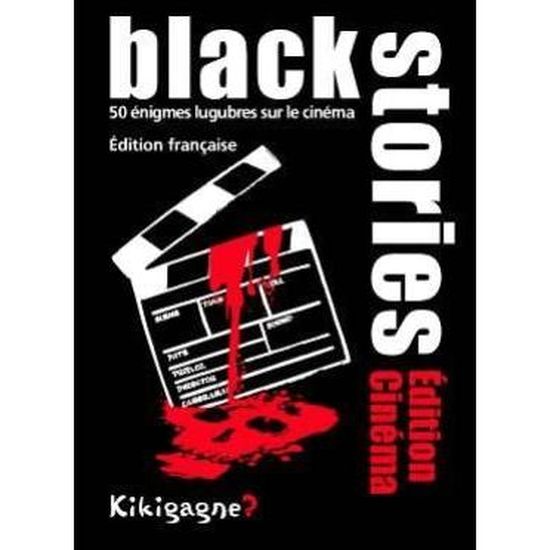 Jeu de société Black Stories Edition Cinema - Black Stories - 50 histoires inspirées de films