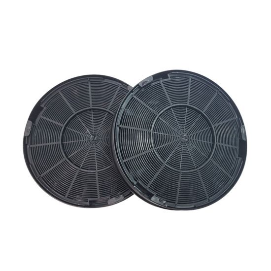 Lot De 2 Filtres à Charbon De Dietrich Pour Hotte – Modèle DHK470AE1, 235x192x15mm