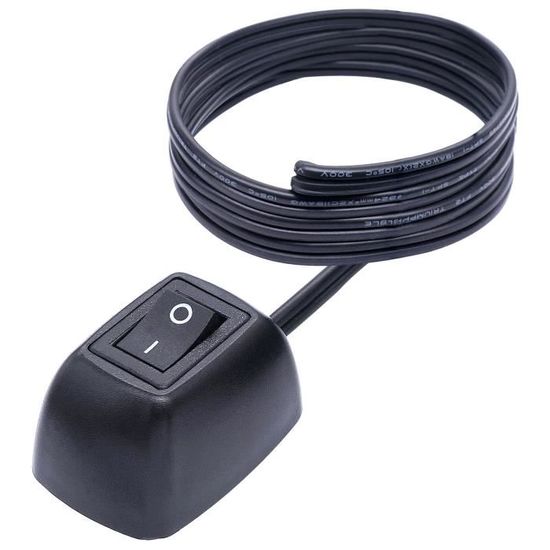 Câble Relais Avec Interrupteur Et Connecteur étanche Pour Feux, Phare Et Barre Led à 2 Connecteurs 40A 80A 12V 24V