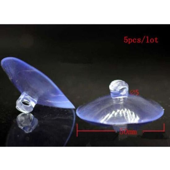 Ventouses Double Face Transparentes 12 Pièces - PVC 4 Cm, Pour Miroir, Table Verre, Fixation Sans Trace - 8