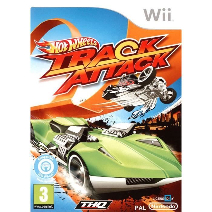 Mattel Hot Wheels Track Attack / Jeu Wii