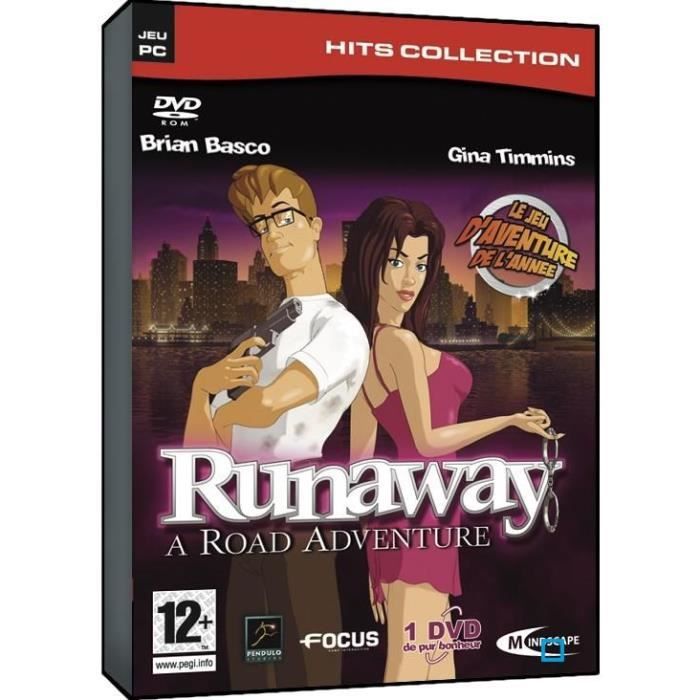 Mind Runaway : A Road Adventure / Jeu PC Dvd-Rom