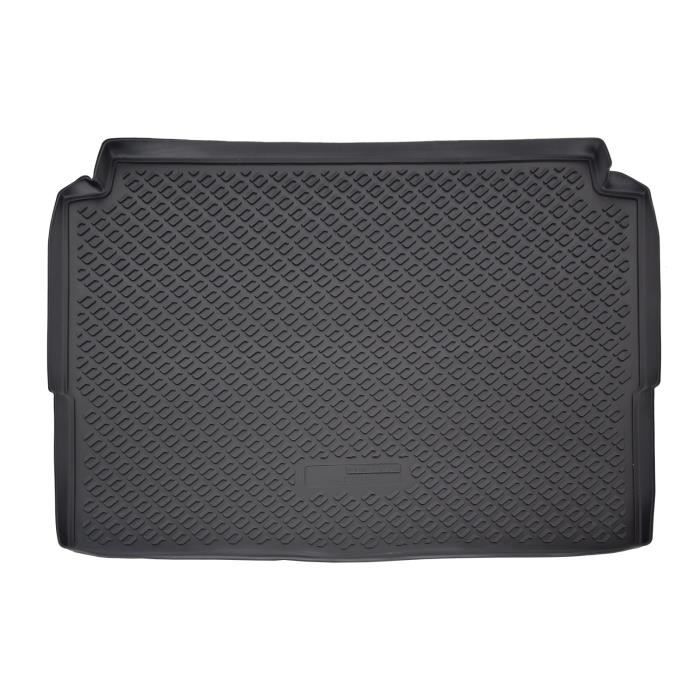 Tapis De Sol TPE Toutes Saisons Sur Mesure Pour Citroën C5 Aircross Depuis 2017 – Bord Haut, 100% Antidérapant, Noir Profond