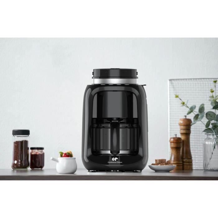 CAFETIÈRE FULL BLACK AVEC BOYEUR MEGA PROMO