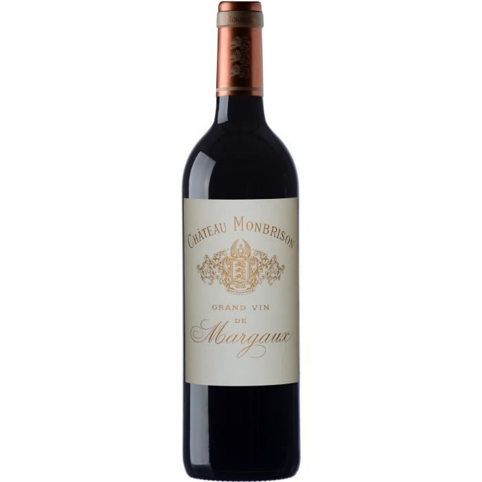 Château Monbrison 2018 - AOC Margaux - Vin rouge de Bordeaux - 75cl