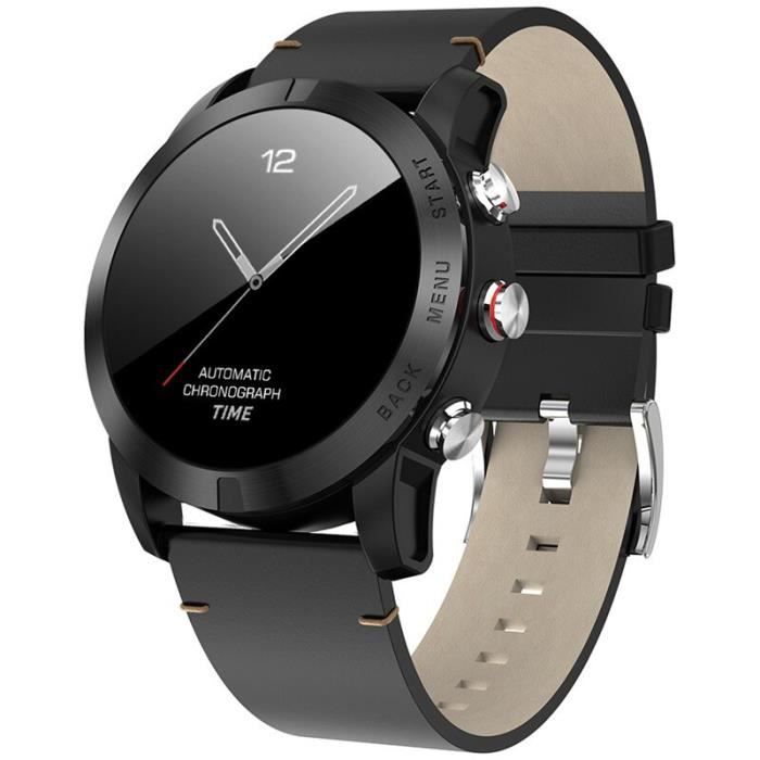 S10 montre intelligente hommes IP68 étanche Sport Smartwatch moniteur de fréquence cardiaque Fitness Tracker horlog - Black - WL8378