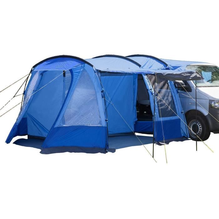 Skandika Aarhus Travel Auvent autoportant pour Van Minibus tente bleu 2 personnes,310