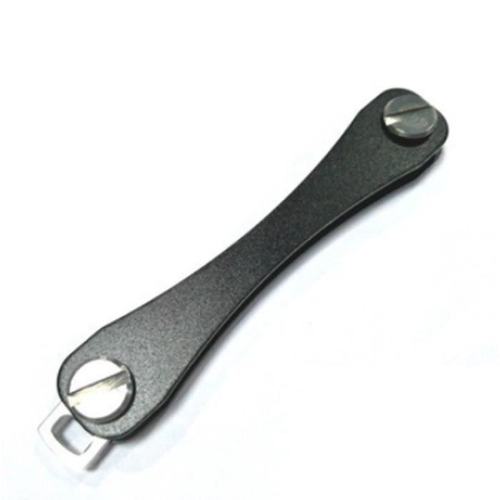 Porte Clé Étui à clé,Bricolage poche clé porte clé intelligent porte clés s Portable - Type black