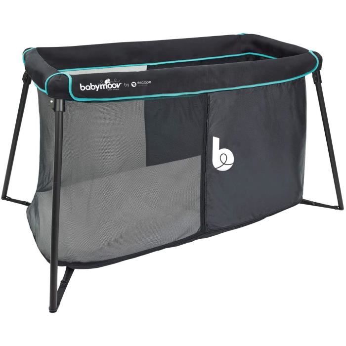 LIT BEBE Babymoov Lit Parapluie Naos Léger, 120 x 60 cm, Dès la Naissance, Lit de Voyage Pliable en Moins d'1 mi30