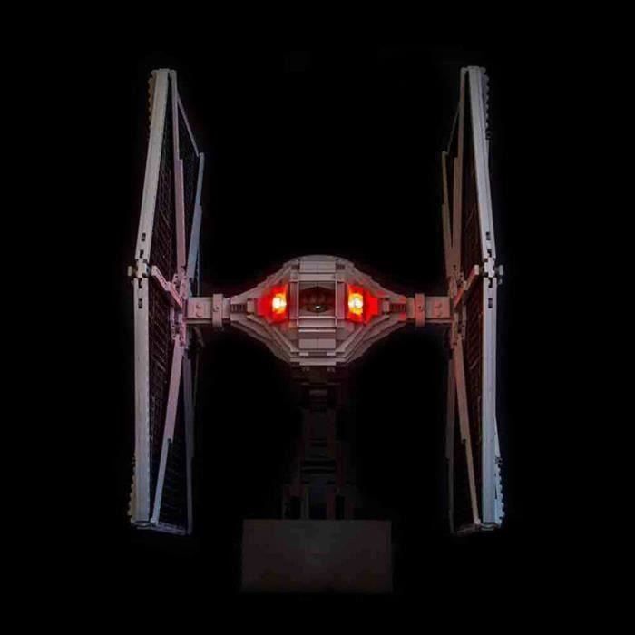 Kit d'éclairage LED Seulement Pour LEGO 75095 Star Wars UCS TIE Fighter Building Wir6