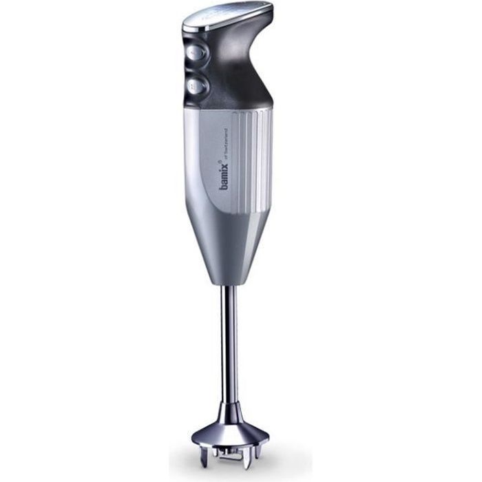 Bamix - mixeur plongeant 160w argent - mx101256