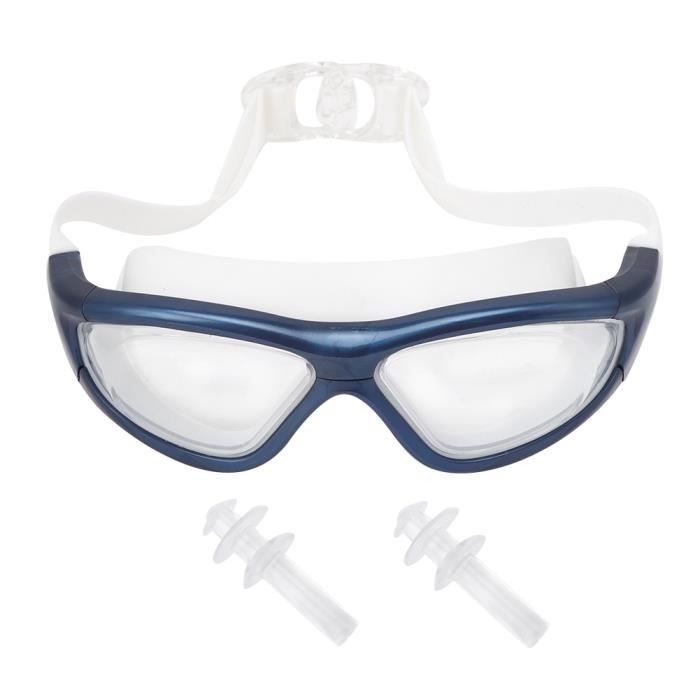 Adultes Pas de galvanoplastie Natation Lunettes de surf Gliding Sailboat Drifting Sports Swim Goggles (Blue Free Size) -CET