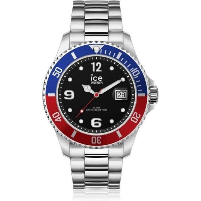 Ice-Watch - ICE steel United silver - Montre argent pour homme avec bracelet en metal - 017330 (Extra large)