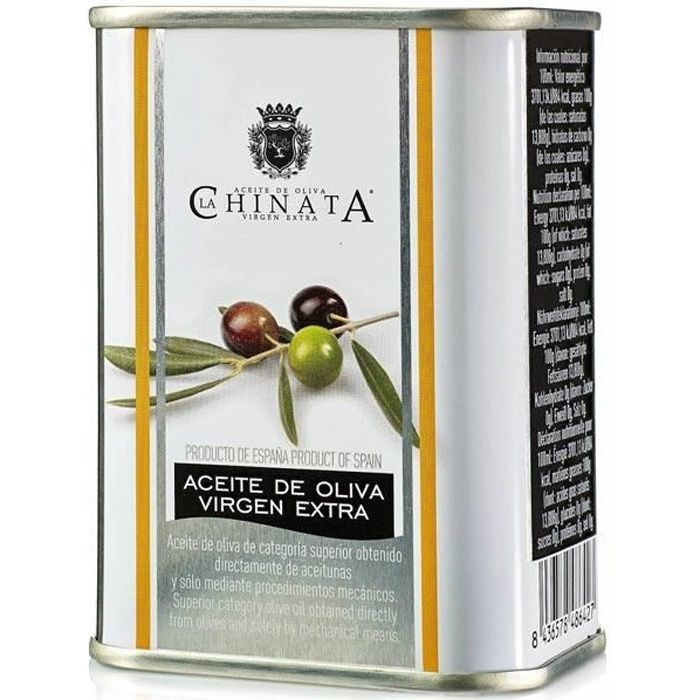 Boîte d'huile d'olive extra vierge de (100 ml) - La Chinata
