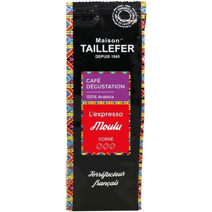 MAISON TAILLEFER Café L'expresso moulu - 250 g