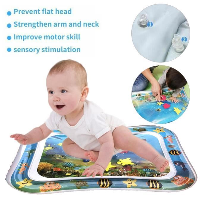 Bébé Tapis D'eau Gonflable Tapis de Jeu Coussin Jouets Early Education