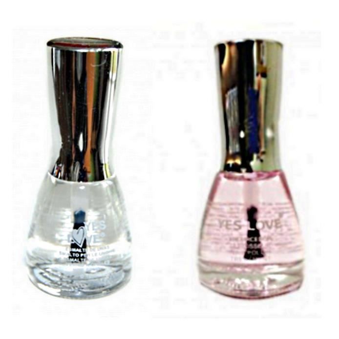 LOT DE 2 VERNIS DURCISSEUR ET TOP COAT