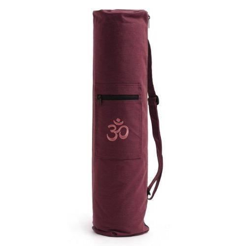 Yogistar Sac pour tapis de yoga Om Bordeaux - 108842