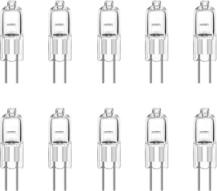 Gaormii Lot De 12 Ampoules Capsules G4 20 W 12 V JC T3 Bi