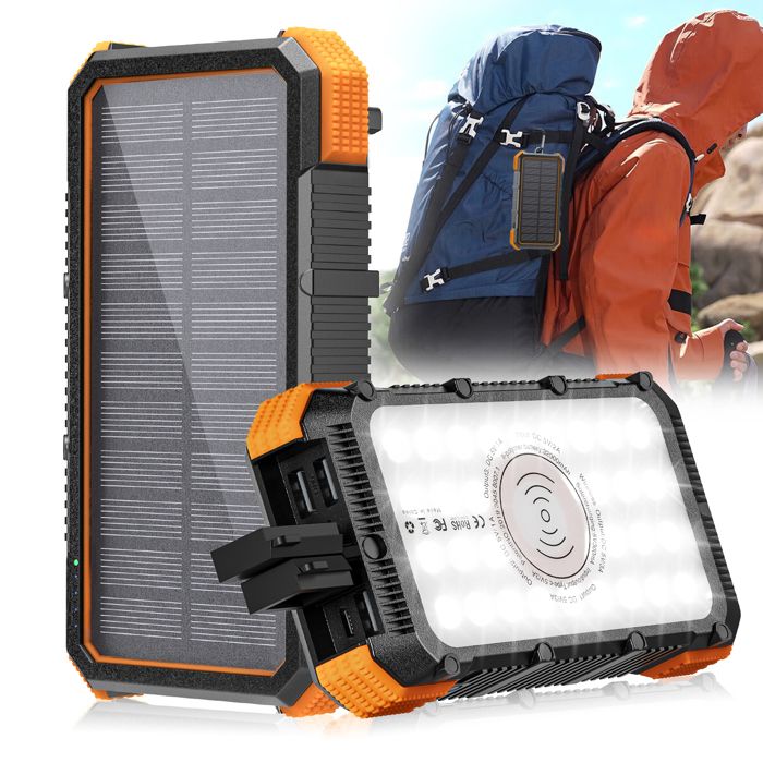 Chargeur Batterie Solaire - Achat / Vente Chargeur Batterie Solaire Pas Cher - Batterie De Secours - Chargeur