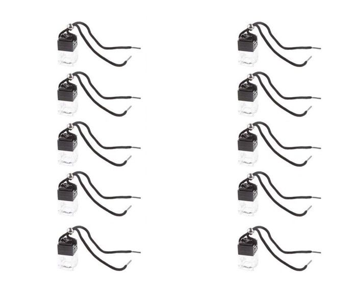 10 pièces Voiture suspendue bouteille de pendentif de parfum vide bouteille de diffuseur de désodorisant ornement de voiture 10 pièces Voiture suspendue bouteille de pendentif de parfum vide bouteille de diffuseur de désodorisant ornement de voiture