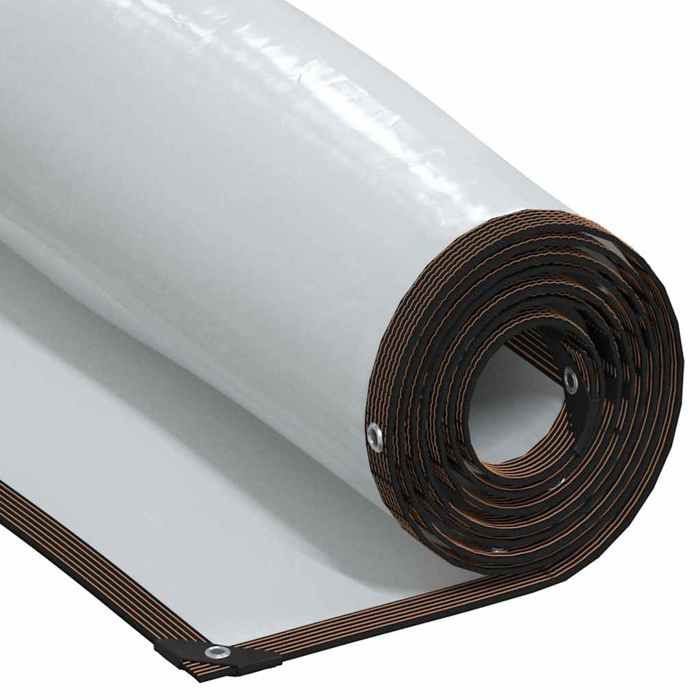 Vidaxl Bâche transparente avec œillets 3x3 m polyéthylène bâche claire 4018511