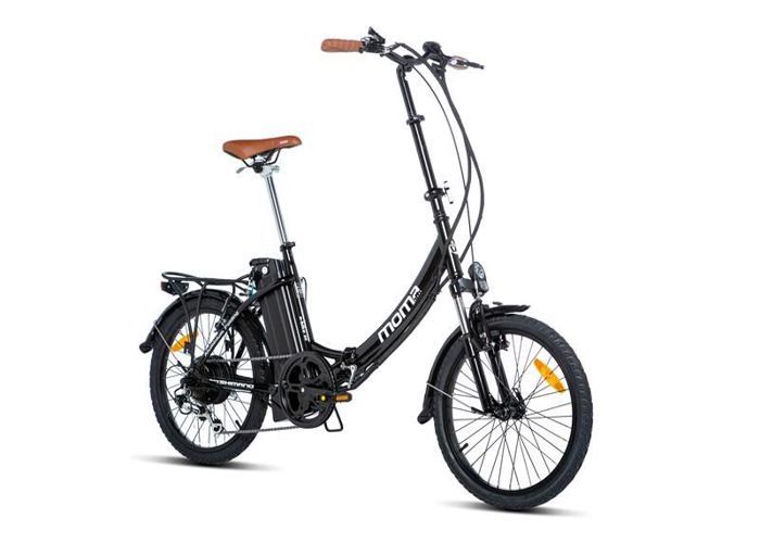 Moma Bikes - Vélo Electrique Pliant 20 - Batterie 36V 16Ah - Autonomie Max 80km - 7 vitesses - Noir - Reconditionné Reconditionné - Moma Bikes reconditionné disponible sur Cdiscount Seconde Vie