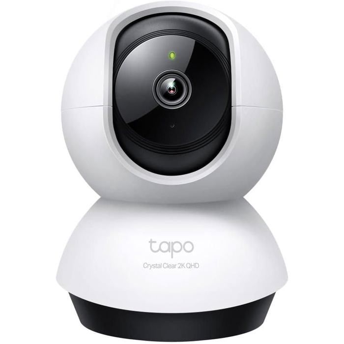 TP Link 2K 4MP Caméra Surveillance WiFi intérieure 360° C220 Vision Nocturne Notifications en Temps réel Détection de Personne - vue 2
