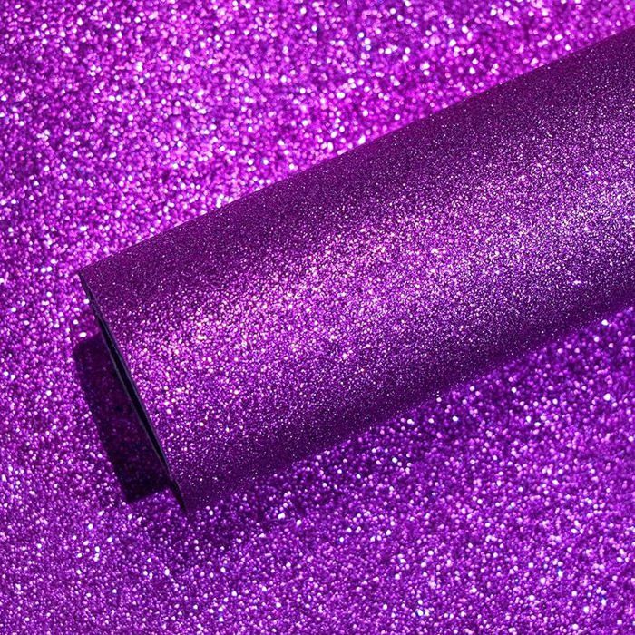 Papier Peint Violet Paillette 40 cm x 900 cm Papier Peint Paillet Violet Fonc Papiers Peints Violet Fonc 40 x 900 cm