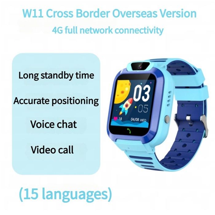 W11 Montre intelligente pour enfants de 5e génération géolocalisation appareil photo