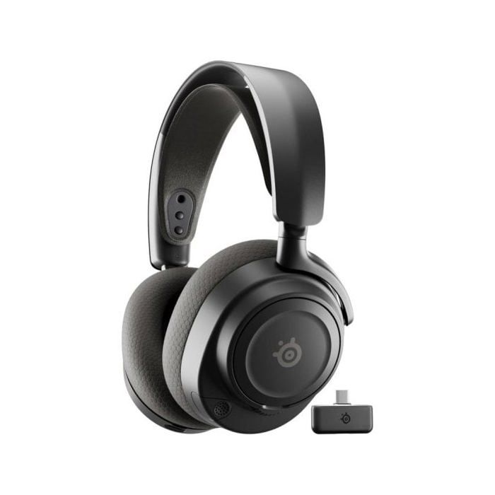 Auriculares SteelSeries Arctis Nova 7 Gen 2 inalámbricos Bluetooth 2 4 GHz Gaming con Cancelación de Ruido negros