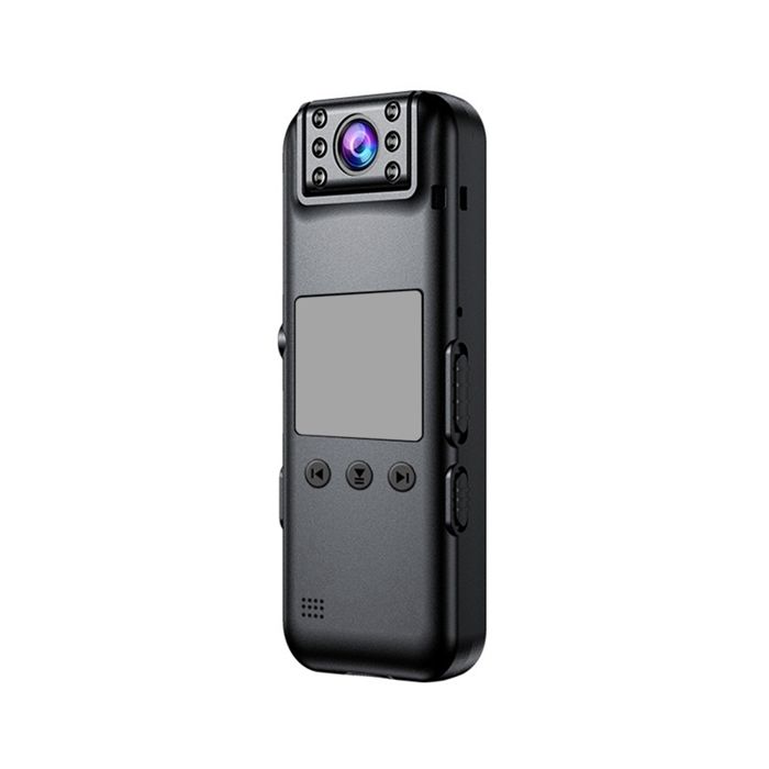 Caméra de Nuit WIFI HD Caméra de Sport de Nuit Mini Caméra à Clip Arrière Enregistreur DApplication de la Loi Anti-Tremblement