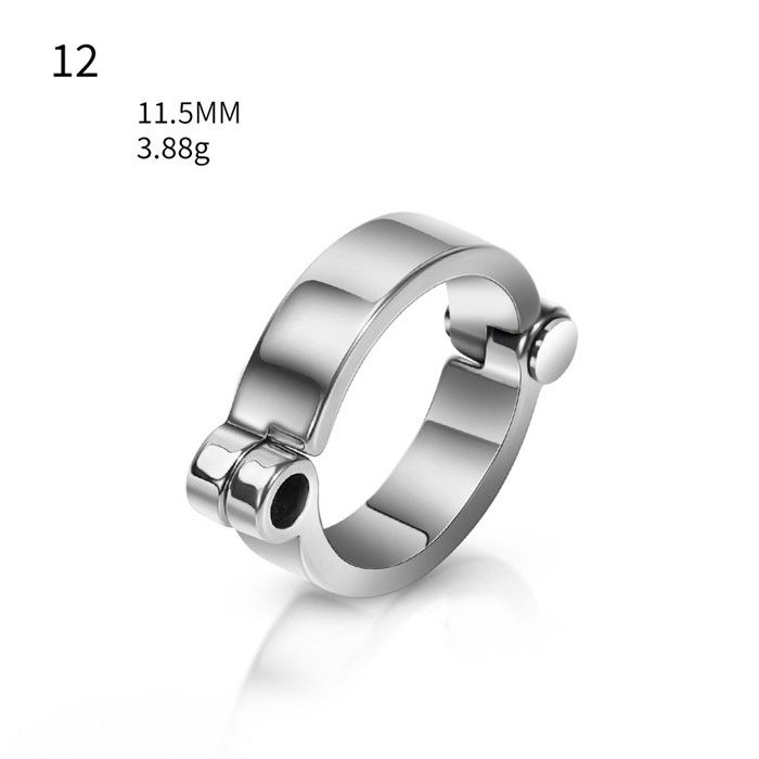 Anneau de cheville pour perroquet - Phoesky - Acier inoxydable 316L - 11.5mm - Phoenix - Oiseau de compagnie