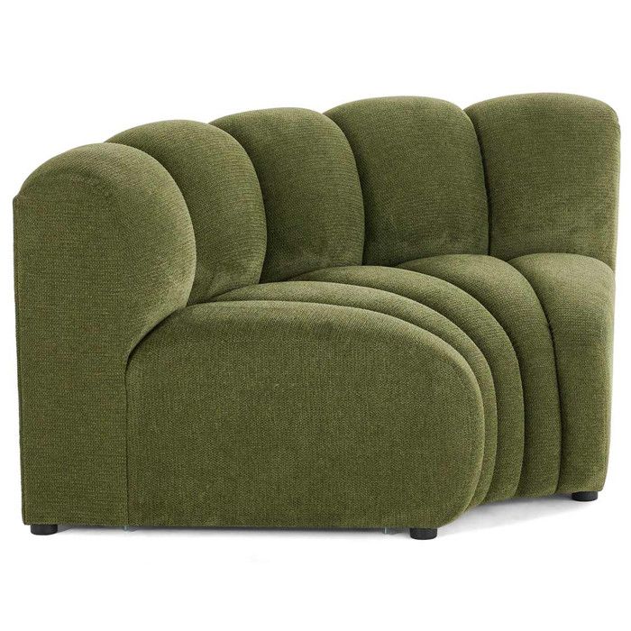 Debbie - module dangle réversible en tissu texturé - Vert Debbie - module dangle réversible en tissu texturé - Vert