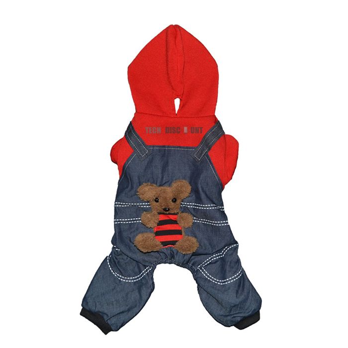 Vêtements teddy vêtements dautomne et dhiver - TCHOUPIN - manteau à quatre pattes plus épais conçu pour les chiens de petite et