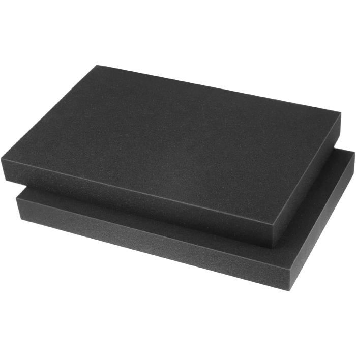 Mousse polyuréthane pour protection et rangement - lot de 2 40 x 30 x 4 cm idéale pour outils et accessoires découpe facile