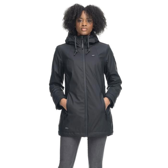 Coupe-vent femme Ragwear Zuzka Rainy - black Coupe-vent femme Ragwear Zuzka Rainy - black