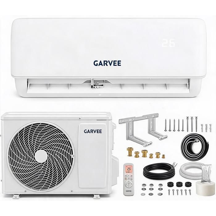 Climatiseur split inverter 18000 BTU chaud‑froid R32 A++ Wi‑Fi