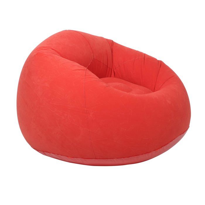 Fauteuil Gonflable Extérieur Imperméable avec de Rangement Pratique Gonflable Portable pour Adultes Chaise Paresseuse pour Pique et