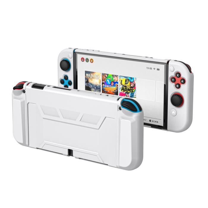 BLANCHE - HEYSTOP 2022 New Switch OLED Case For Nintendo Switch OLED Back  Cover Switch OLED TPU NS OLED Gamin - Cdiscount Informatique